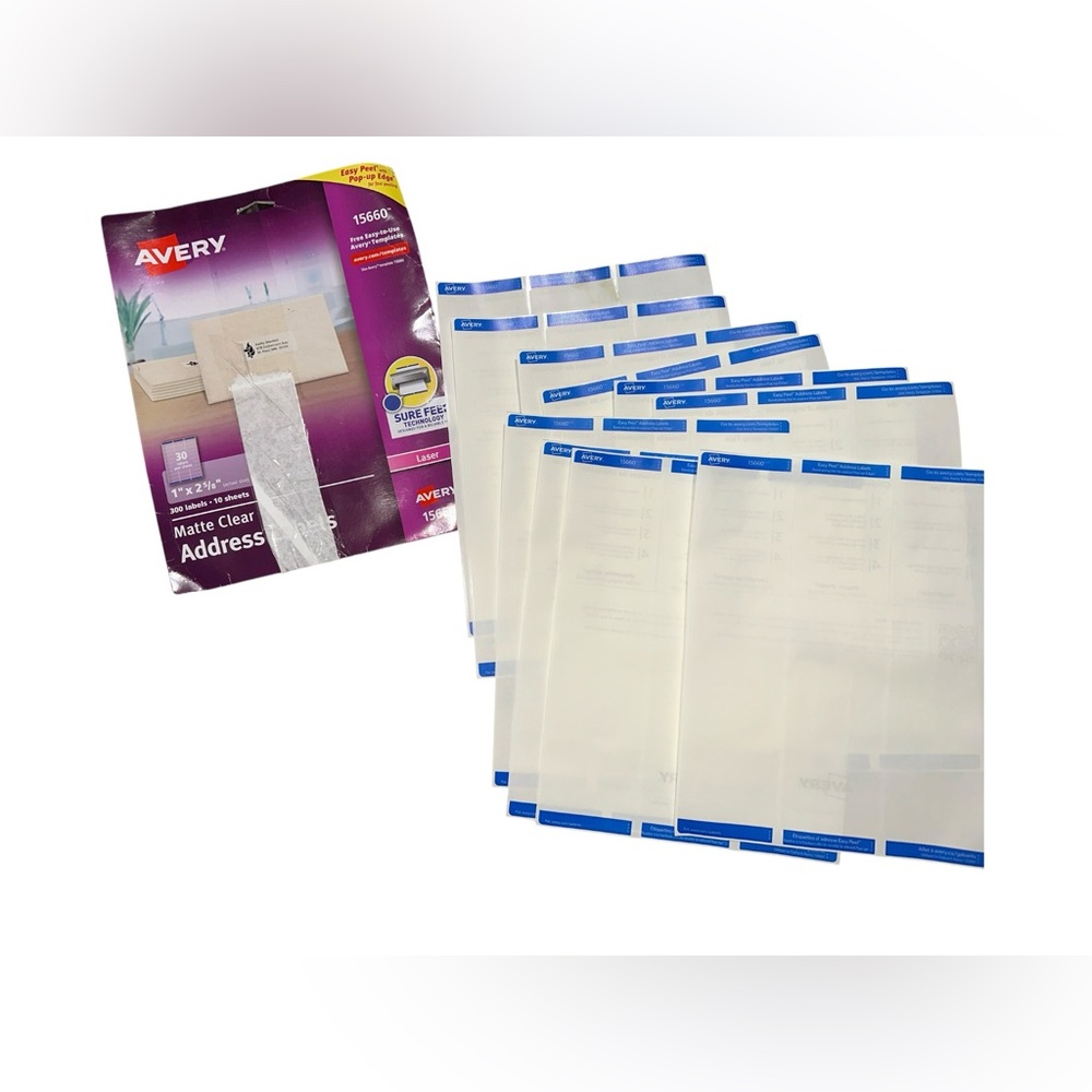 🆕 Avery address labels